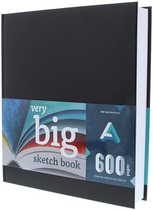 Giant Sketchbook 800 Pages: Extra Large Sketchbook 800 Page (8.27